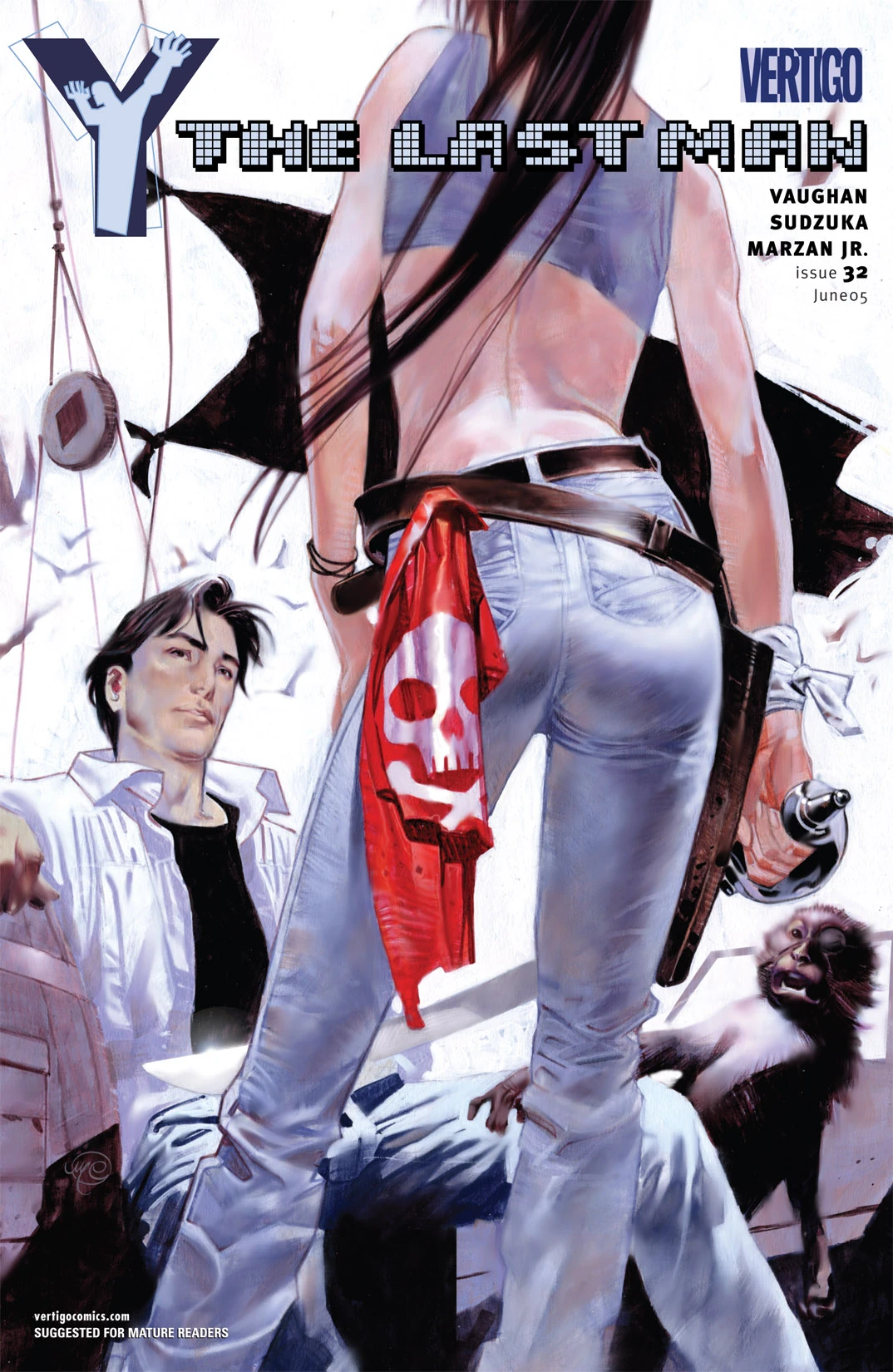 Y: The Last Man #32 (DC, 2005 — Cover A) cover